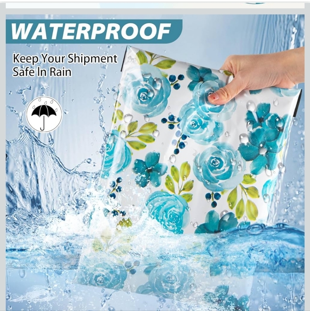 Floral Waterproof Pouch